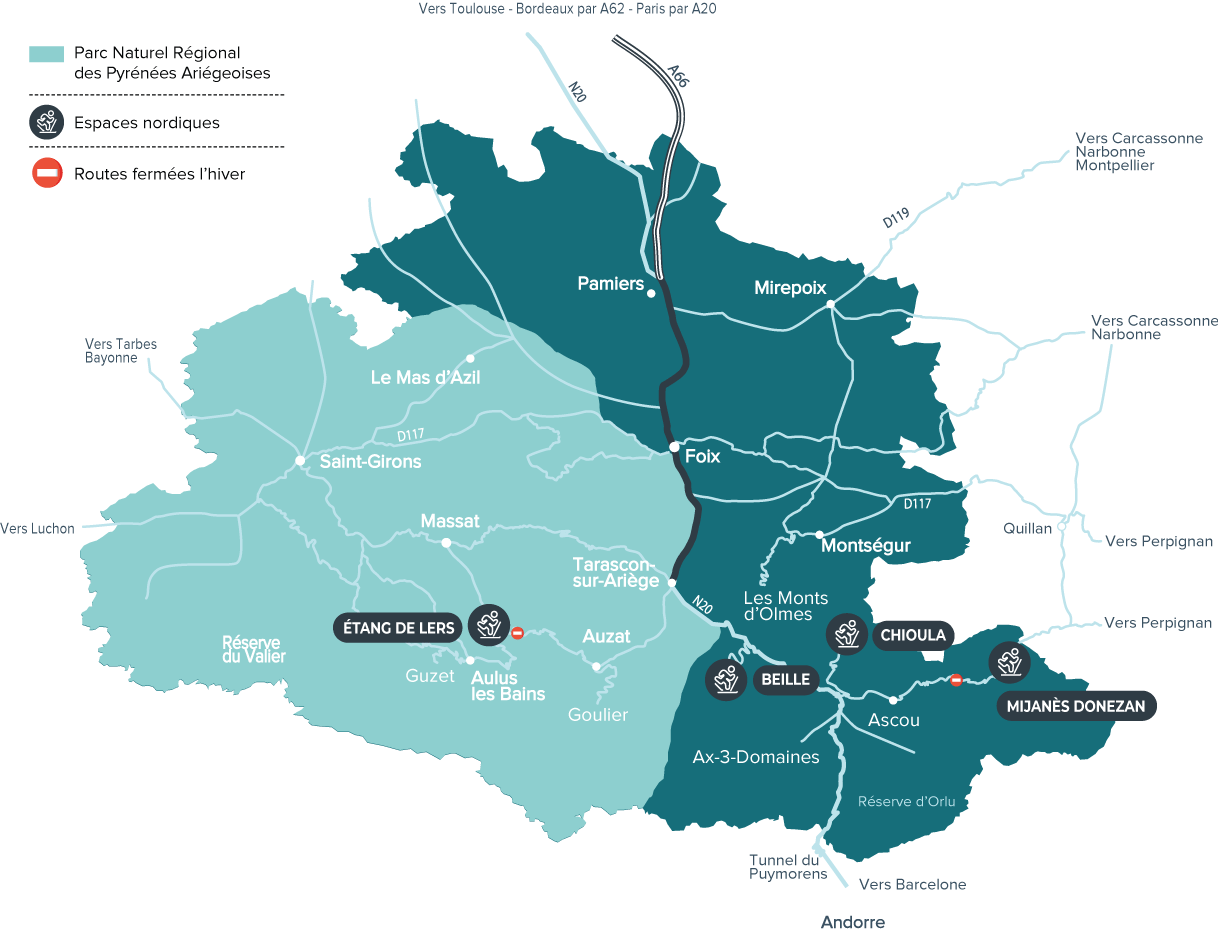 Discover Cross-Country Skiing and Nordic Activities in the Ariège Pyrenees