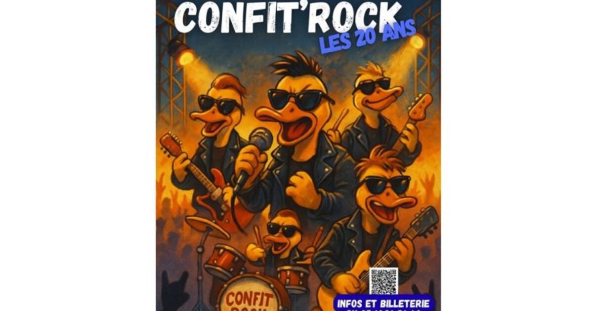 Rock the Duck: A Night of Music and Charity in Saint-Girons