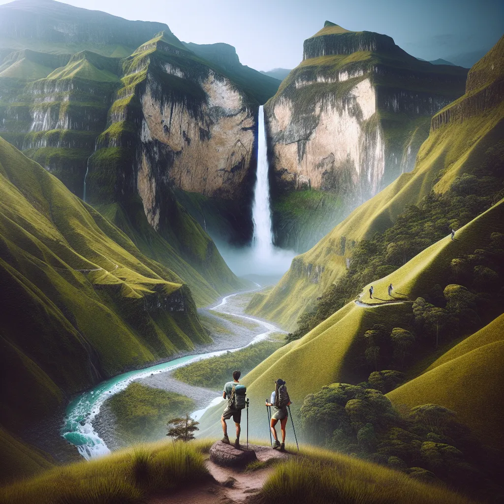 Cascade d&#039;Ars Waterfall