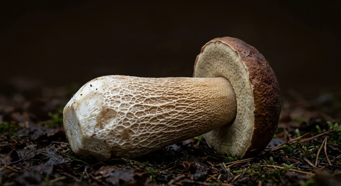 The Reticulated Pattern on a Cèpe's Stem