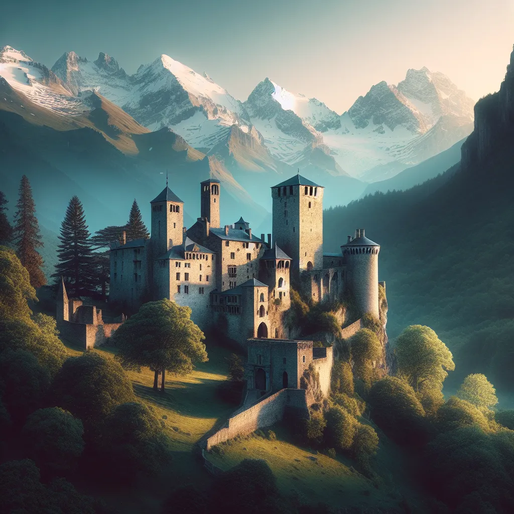 Château en Ariège Pyrénées