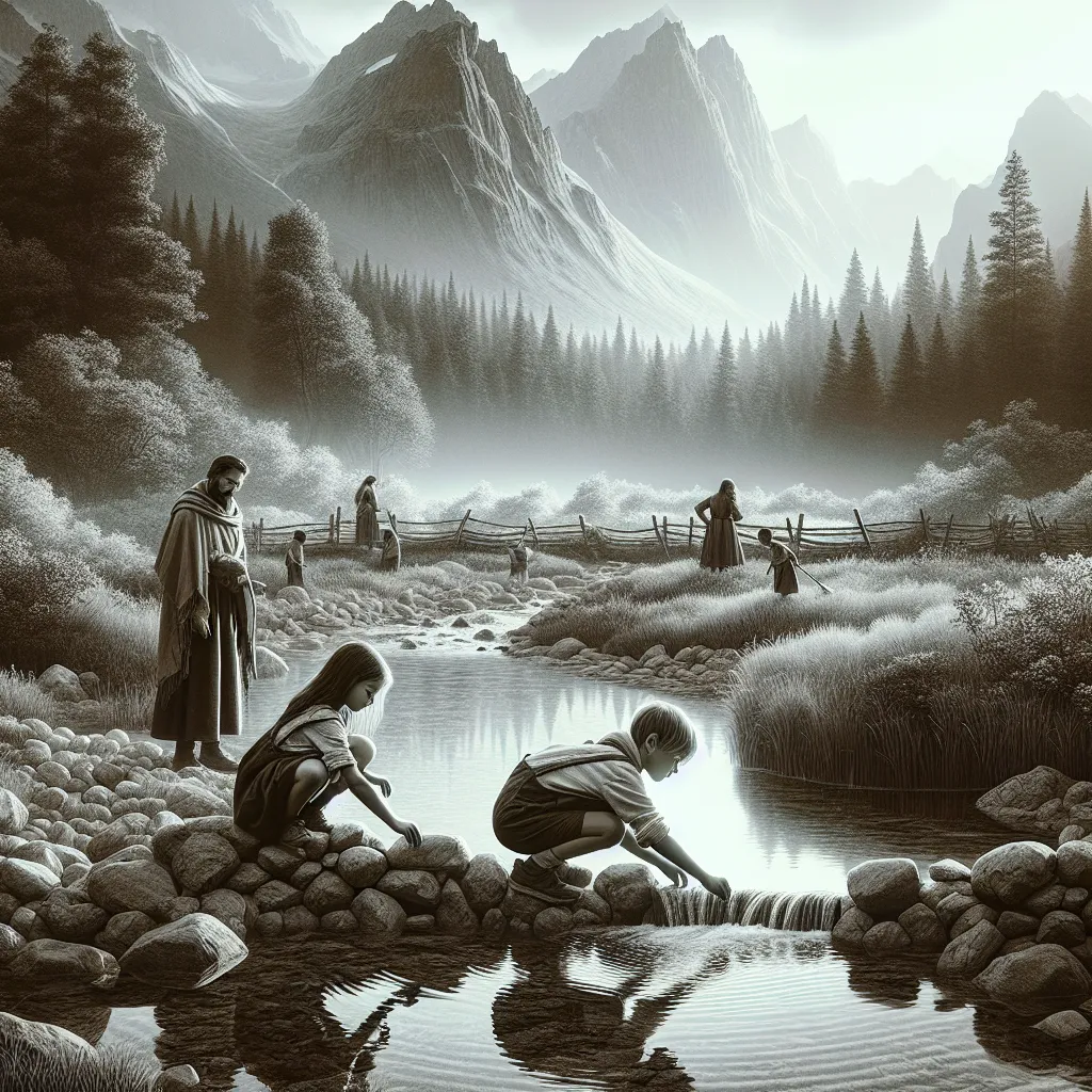 Kids Exploring Nature