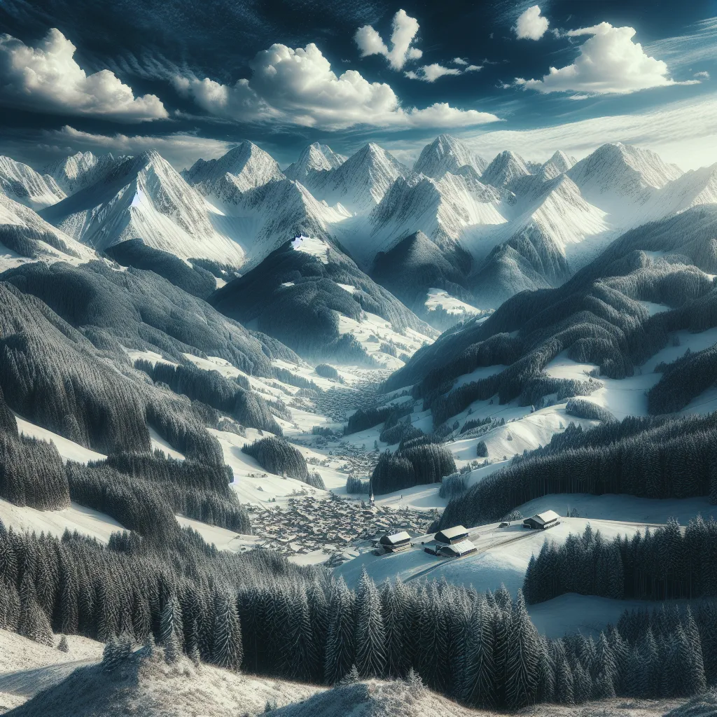 Winter Pyrenees Majesty