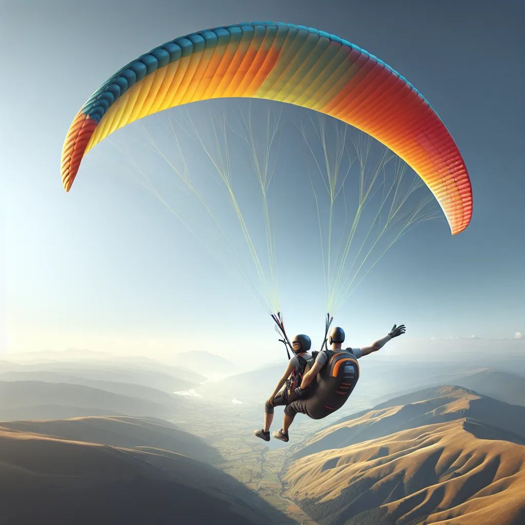 Tandem Flight in Action